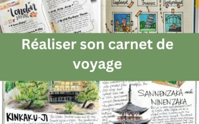 Réaliser votre carnet de voyage pendant vos vacances ! (DIY)