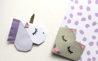 Marque-page coin de page en origami : le tuto pas à pas (spécial rentrée)