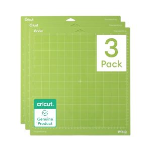 Cricut StandardGrip — Lot de 3 tapis de découpe 30,5 x 30,5 cm (12 x 12 pouces)
