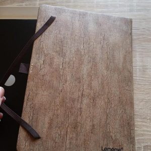 Lemome Carnet Pointillé A5 – Couverture Rigide, Papier Épais, Porte-Stylo