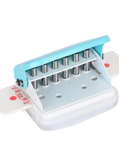Perforatrice réglable A4 A5 B5 multi-trous avec bac à déchets