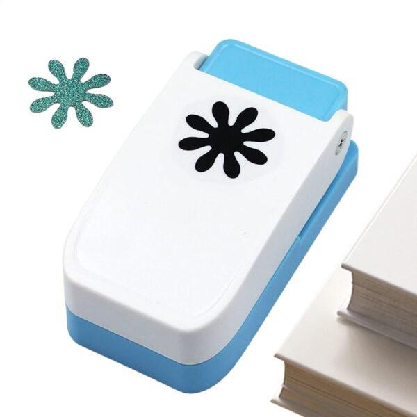 Perforatrice à papier avec fonction de gaufrage – Découpe circulaire pour scrapbooking et carterie
