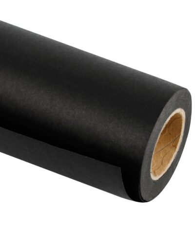 RUSPEPA Rouleau de Papier Kraft Noir 61 cm x 30 m