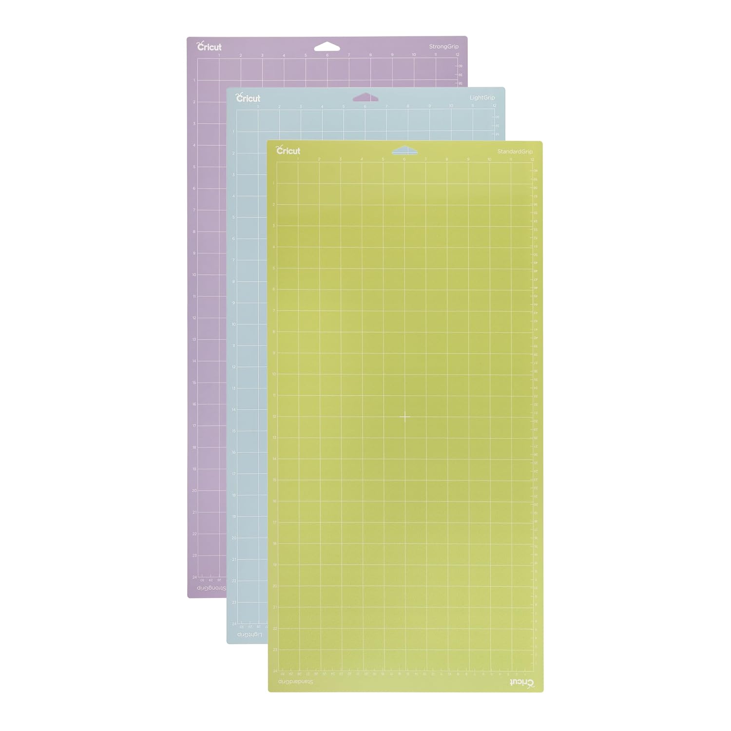 Cricut — Kit de tapis de découpe (lot de 3), 30,5 x 61 cm (12 x 24 po)
