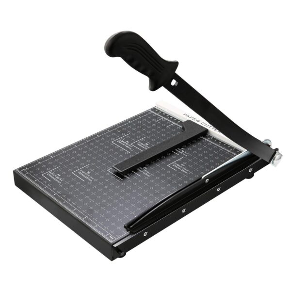 Massicot COOCHEER A4 – coupe jusqu'à 12 feuilles, noir