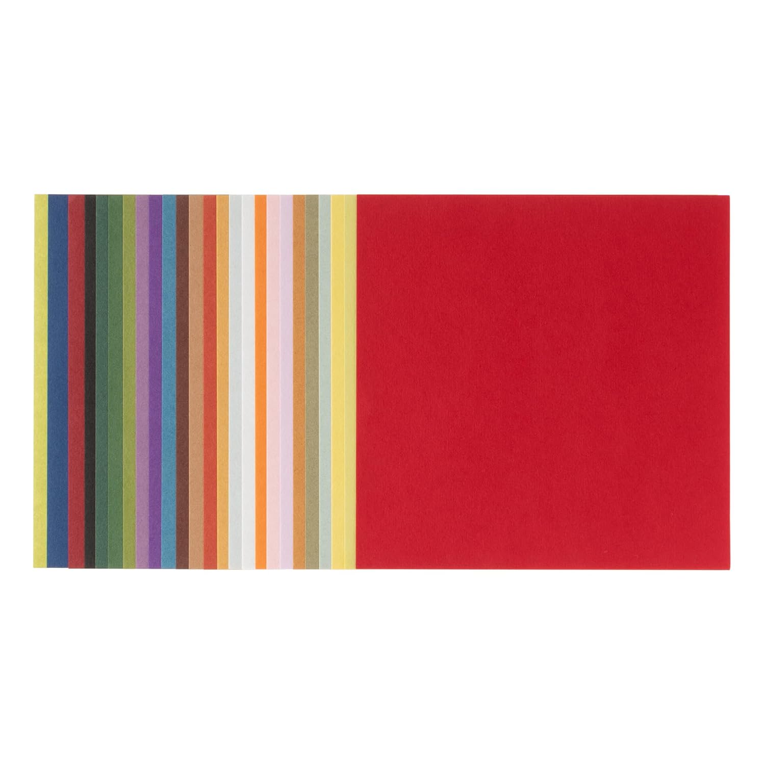 Papier origami washi japonais — 25 couleurs, 15 x 15 cm