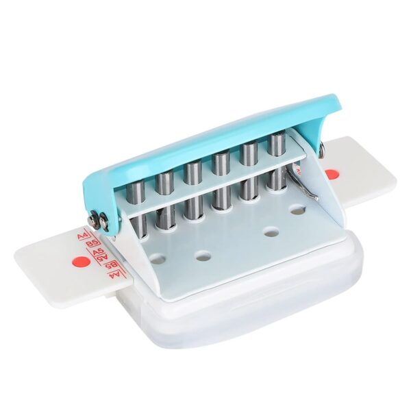 Perforatrice réglable A4 A5 B5 multi-trous avec bac à déchets