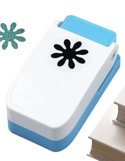Perforatrice à papier avec fonction de gaufrage – Découpe circulaire pour scrapbooking et carterie