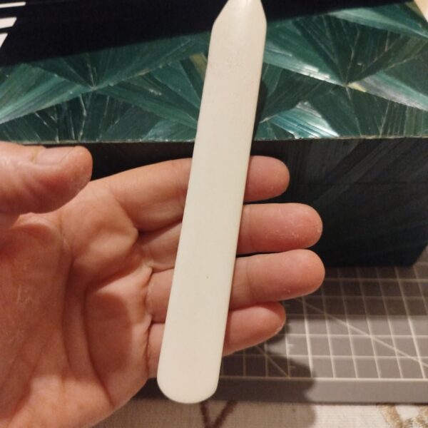 QWORK – Plioir en os 15 cm pour pliage, marquage et reliure papier