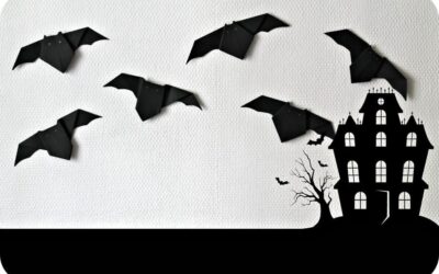 Chauve-souris en papier : 3 méthodes faciles pour une déco d’Halloween (découpe, accordéon, origami)