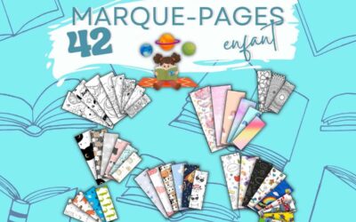Marque-page à imprimer : mes plus beaux modèles gratuits (et comment les faire durer toute l’année)