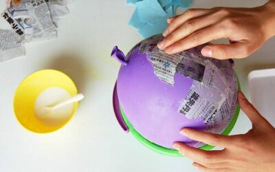 Papier mâché : la recette de la pâte maison et un premier projet pas à pas (bol facile)