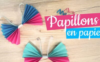 Papillon en papier : 3 méthodes faciles pour de jolis papillons (accordéon, origami, gabarit)