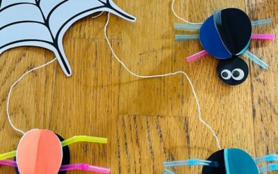 Araignée en papier : 3 méthodes faciles (+ la toile) pour une déco d’Halloween