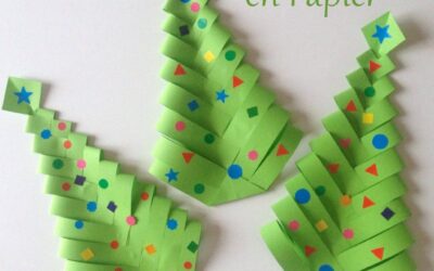Sapin de Noël en papier : 3 méthodes faciles pas à pas (cône, 3D et accordéon)