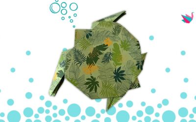 Tortue en origami : le pliage facile pas à pas (2 méthodes, dès 6 ans)