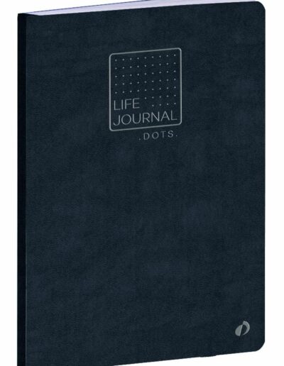 Quo Vadis Carnet Bullet Journal Life Journal, dots, noir, 15x21 cm