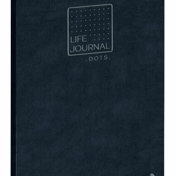 Quo Vadis Carnet Bullet Journal Life Journal, dots, noir, 15x21 cm
