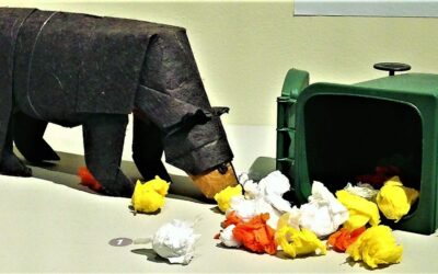 Ours en papier : 2 méthodes faciles pas à pas (tête d’ours en origami dès 4 ans et ourson tout rond à assembler)