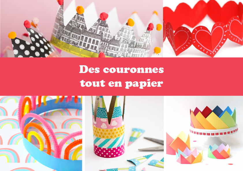 Couronnes des rois Origami - Alcara créateur pour l'Épiphanie