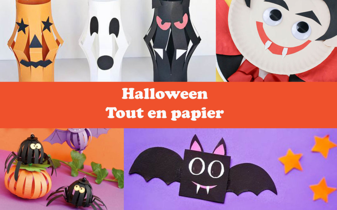 Halloween tout en papier